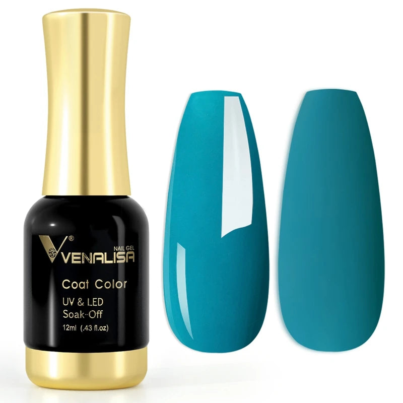 VENALISA #1004 Nude Pink French Nail Art Design Super Texture Semi Permanent Pastel Varnish Soak Off UVLED Pigmented Gel Lacquer