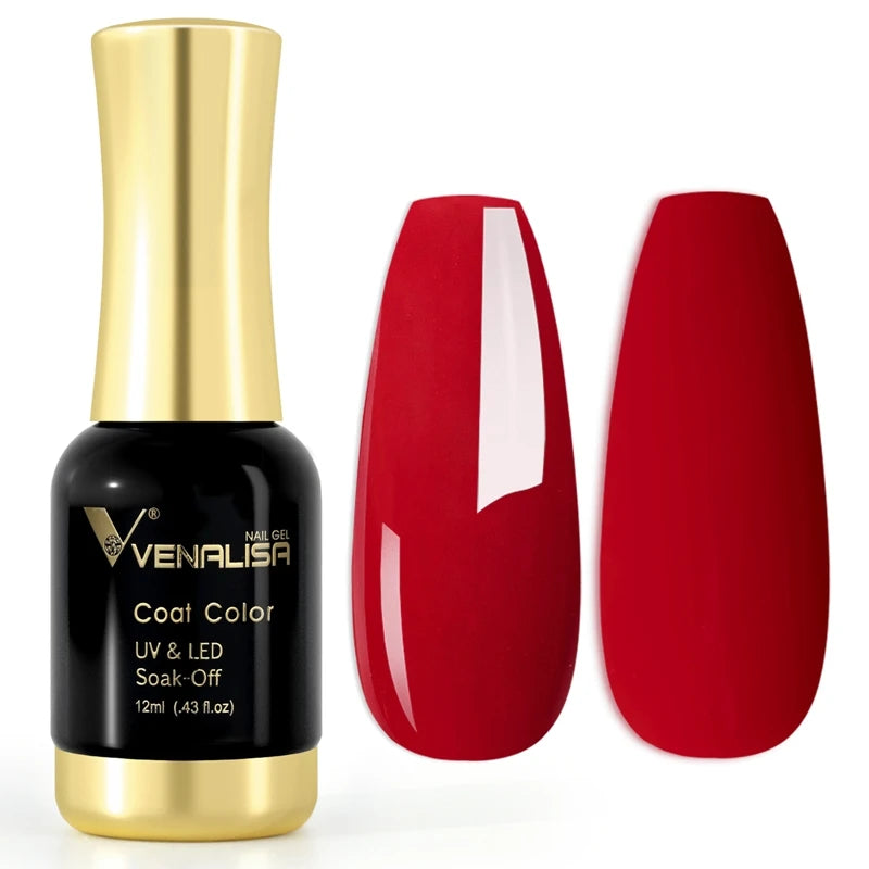VENALISA #1004 Nude Pink French Nail Art Design Super Texture Semi Permanent Pastel Varnish Soak Off UVLED Pigmented Gel Lacquer