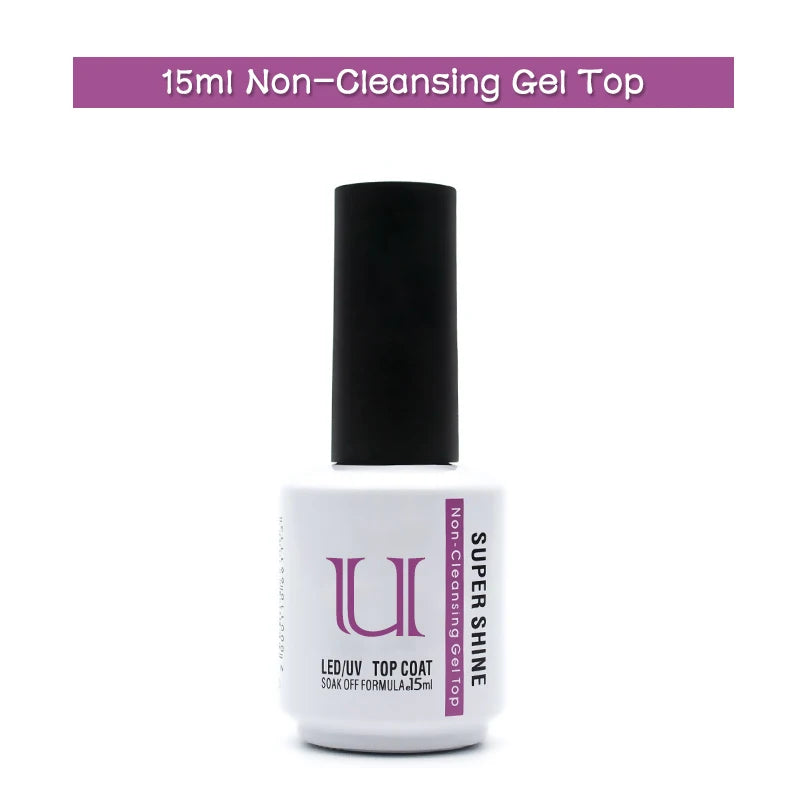 Super Black and White Semi-permanent Varnish 15ml Classic Gel Nail Polish Nails Art Basis Permanent Enamel Soak Off uv Gel lak