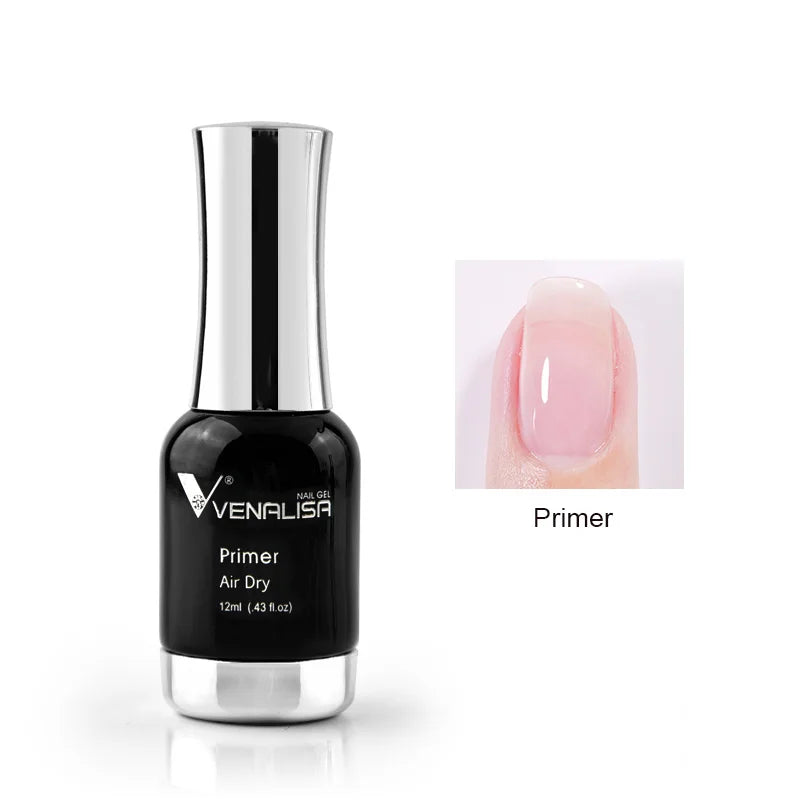 Venalisa 12ml Tempered Top Coat Bright Effect LongWear Color Natural Pink Nude Nail Gel Polish High Quality Platinum Gel Varnish
