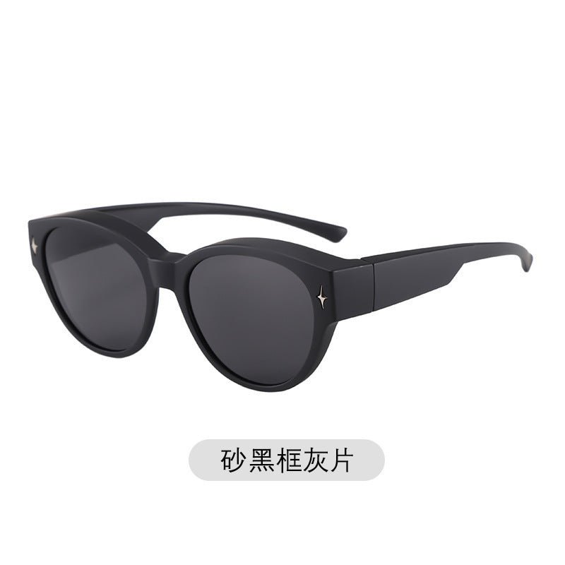 New TR Coated Fashion Sunglasses Polarized Sunglasses Myopia Glasses UV Protection Driver Driving Glasses 519