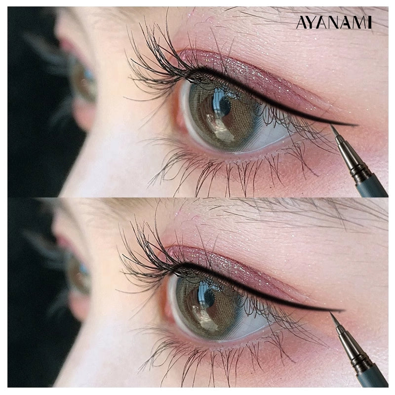 Li Jiaqi Recommend Liquid Eyeliner Novice Not Easy to Smudge Long-Lasting Natural Shadow Eye Shadow Pen Beginner Genuine Goods