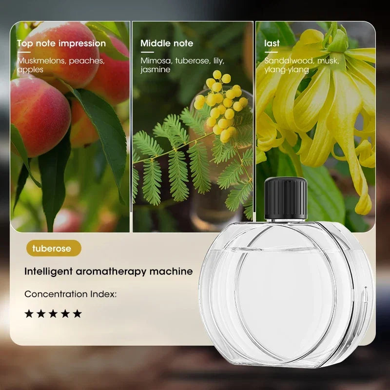 40ml Wall Mounted Essential Oils Diffuser Aroma Diffuser 5 Modes Air Freshener With Night Light Toilet Home Room Fragrance Gift