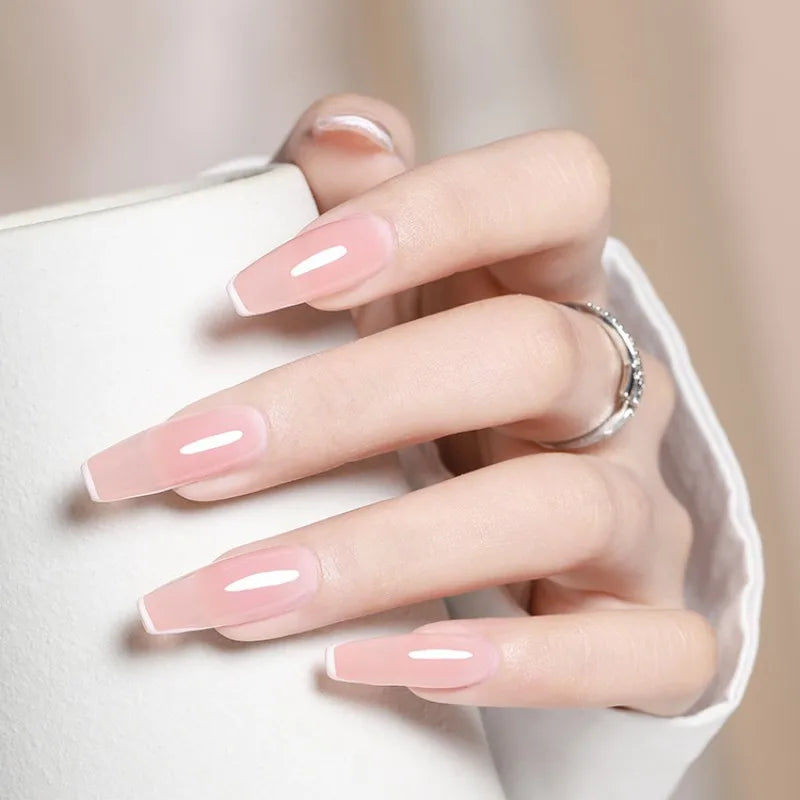 15ml Nude Color Rubber Base Coat Non-Toxic Resin Rubber Base Gel Polish Color
