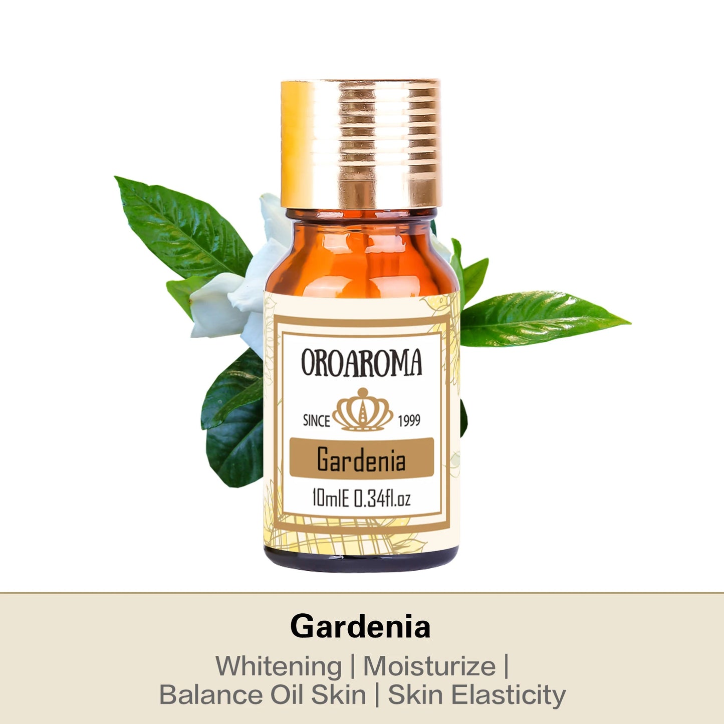 Oroaroma Natural Gardenia Oil Relax Nerve Moisturizing and Nourishing The Skin Gardenia Essential Oil