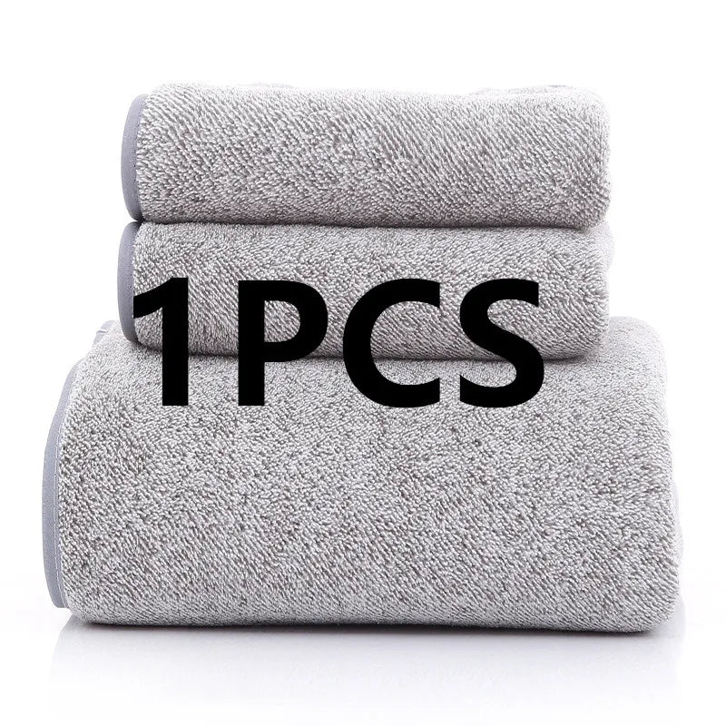Towel, bamboo charcoal fiber, coral velvet towel, bath towel set, thickened face wash towel, sports towel