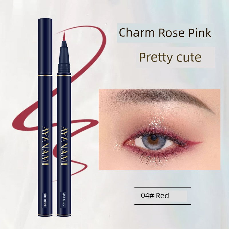 Li Jiaqi Recommend Liquid Eyeliner Novice Not Easy to Smudge Long-Lasting Natural Shadow Eye Shadow Pen Beginner Genuine Goods