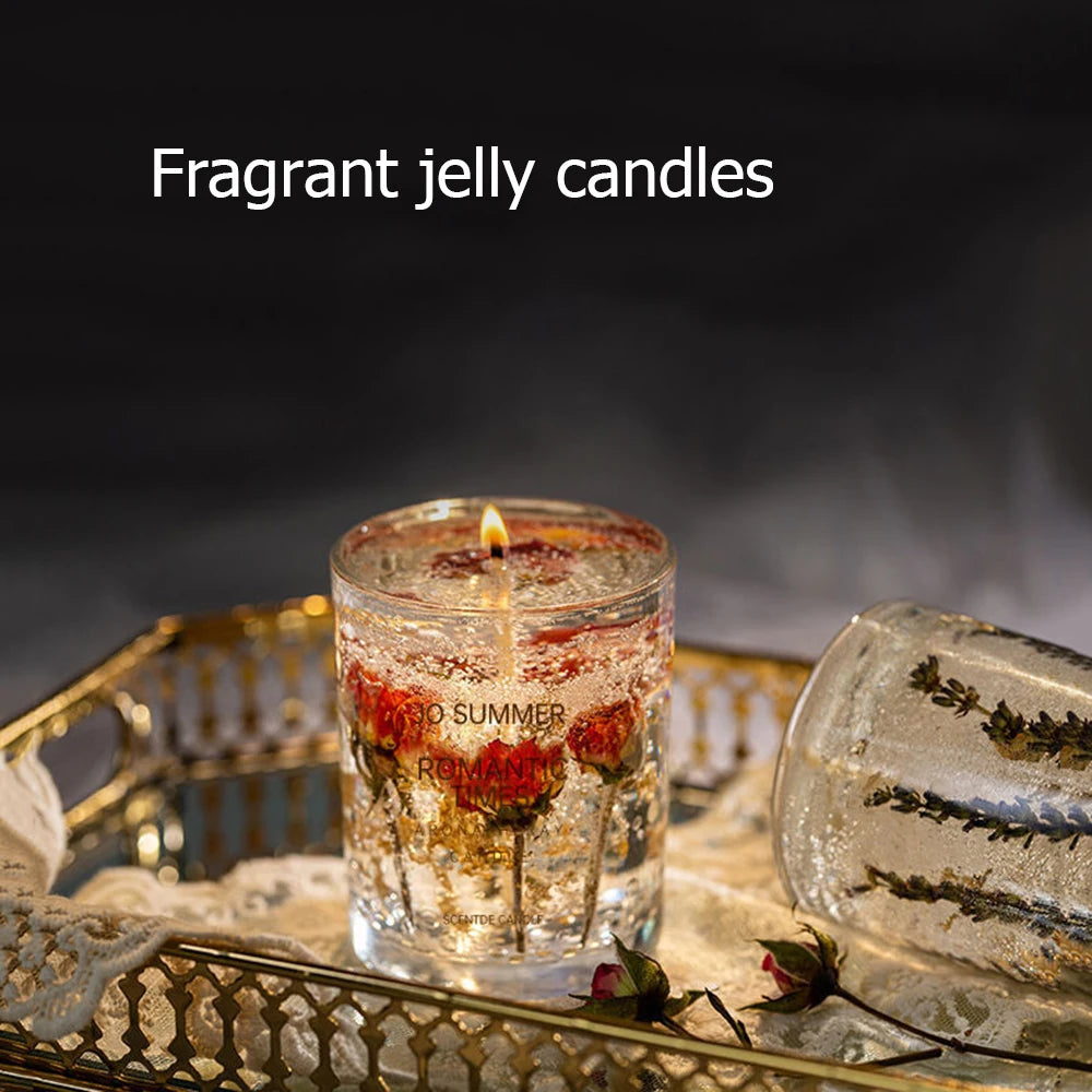 Scented Wax Candle Smokeless Aromatic Soybean Candles Aromatherapy Wedding Birthday Party Gift 2025 Christmas Home Decoration