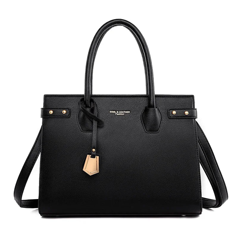 Genuine Handbags for Women 2025 New Luxury Ladies Hand Bags Female Leather Shoulder Top-Handle Crossbody Bags Casual Tote Sac