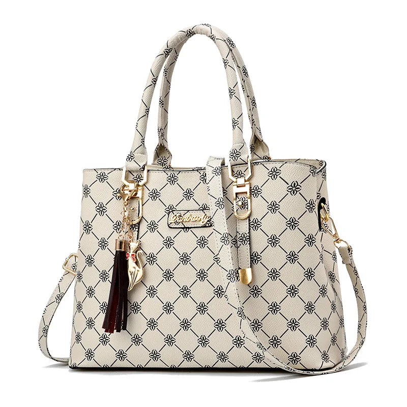 2025 Fashion New Women's Handbag High Quality Large Capacity Crossbody Bag Classic Retro Shoulder Bag Commuter Tote Bag Women