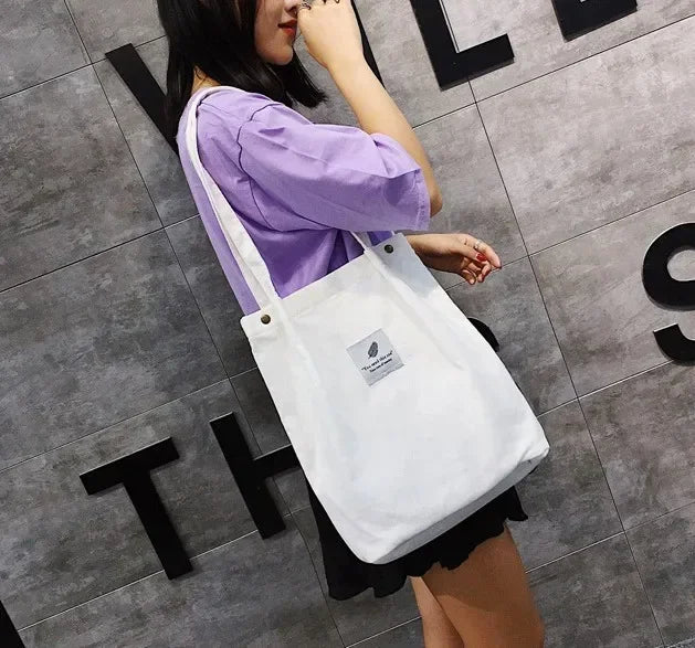 Bags for Women 2025 Corduroy Shoulder Bag Reusable Shopping Bags Casual Tote Female Handbag for A Certain Number of Dropshipping