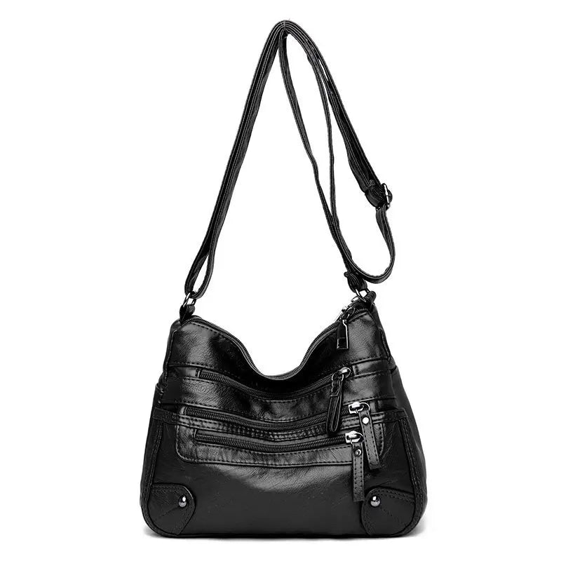 Bags For Women 2025 New Luxury Handbags Many Pocket Big Crossbody Bags Pu Leather High-Capacity Women Bags Designer Handbags