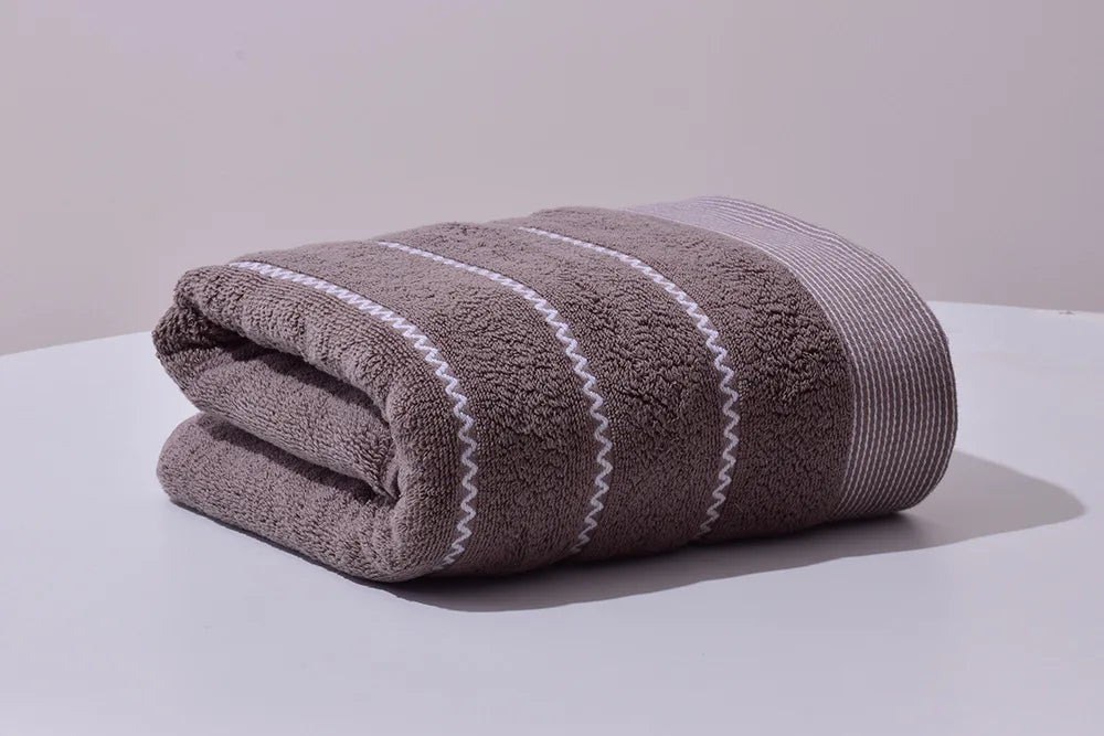 70x140cm Oversized Bath Towel Cream Brown Grey Big Shower Towel Cover Terry Washcloth Travel Sport Gift Towels Toalhas De Banhos