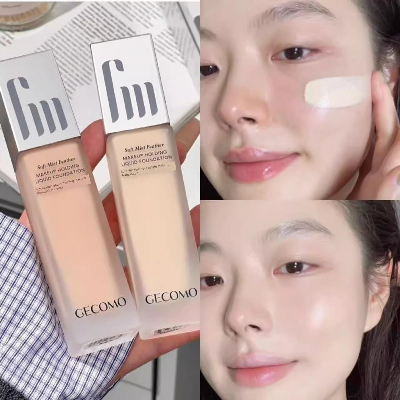 Best Selling Liquid Foundation Concealer Long Lasting Smear-Proof Makeup Non-Stuck Powder Dry Skin Nourishing Moisturizing Mother Born Nature Pseudo Plain Face BB Cream