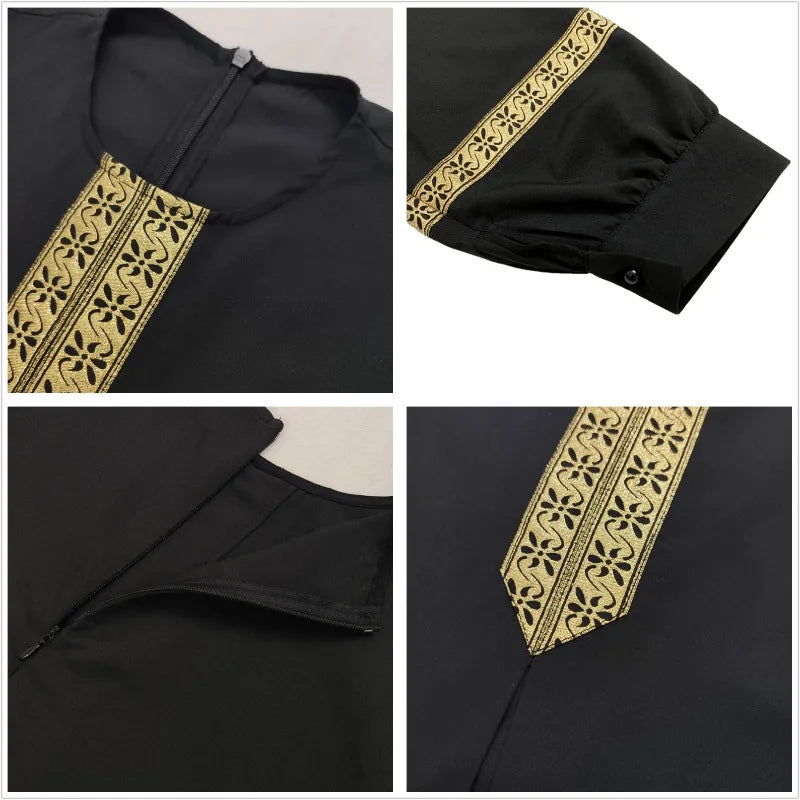 European and American New Ethnic Style Ribbon Loose Long Skirt Large Size Dress for Women Maxi Dresses for Women Summer Dress