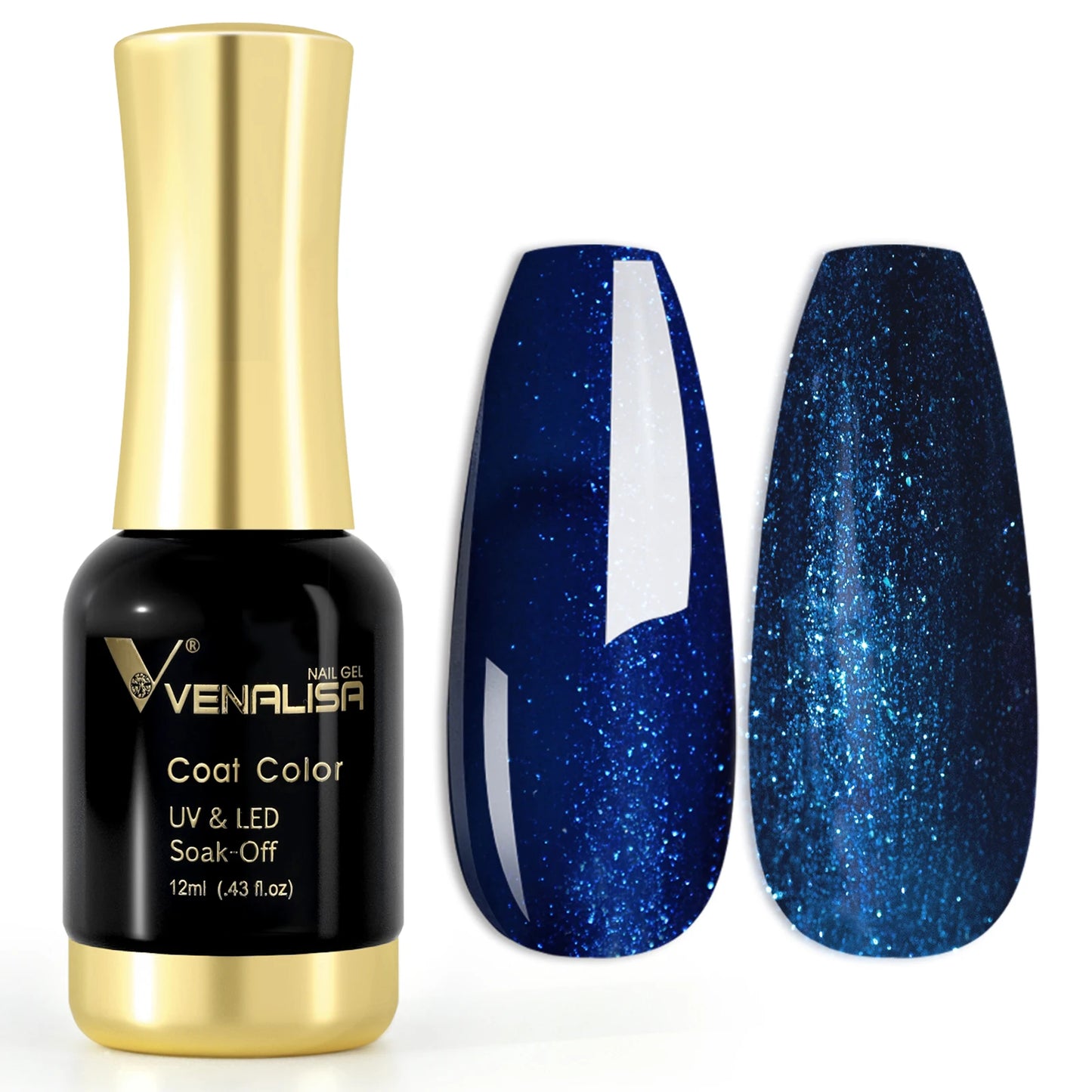 Venalisa 12ml Tempered Top Coat Bright Effect LongWear Color Natural Pink Nude Nail Gel Polish High Quality Platinum Gel Varnish