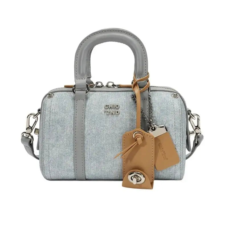 Women's Bags Handheld Bags Fashion Shoulder Bags New Canvas Denim Bag Girl Trend Leisure Versatile Square Bags Crossbody Bags