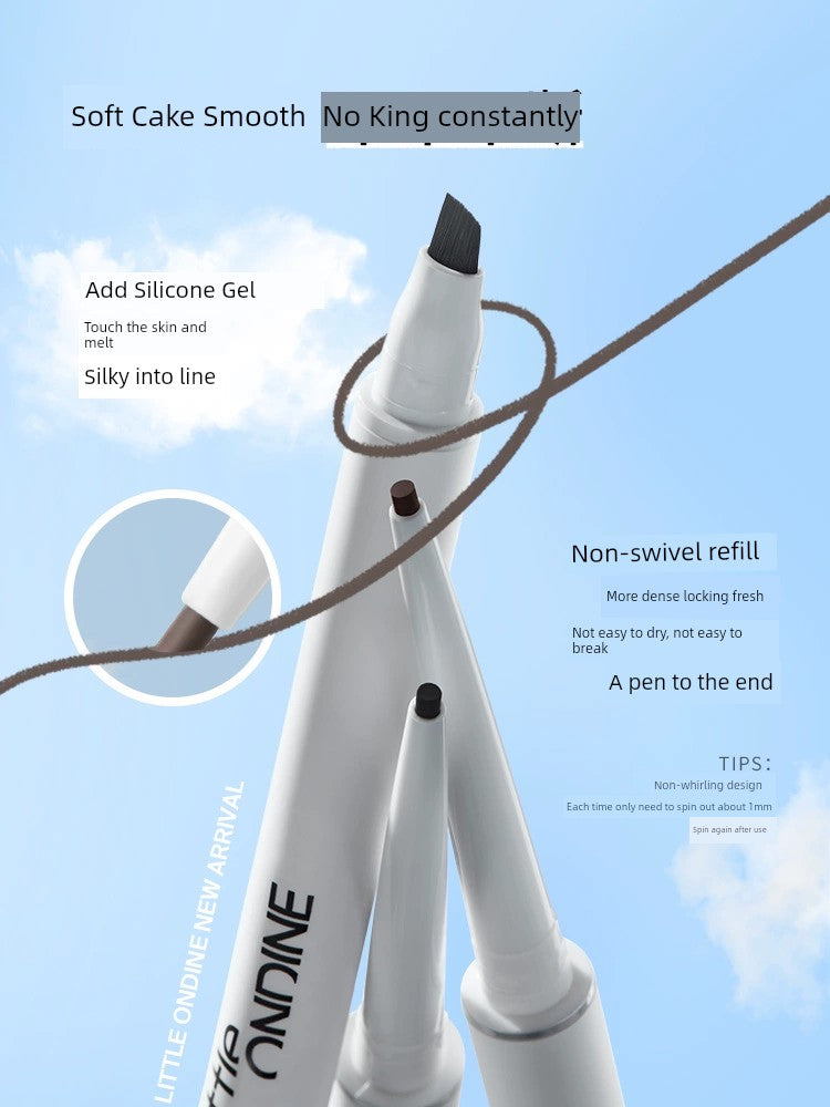 Aoting Double-Headed Not Smudge Decolorizing Eyeliner