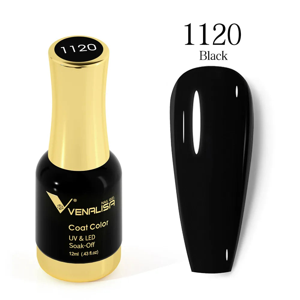 VENALISA #1004 Nude Pink French Nail Art Design Super Texture Semi Permanent Pastel Varnish Soak Off UVLED Pigmented Gel Lacquer