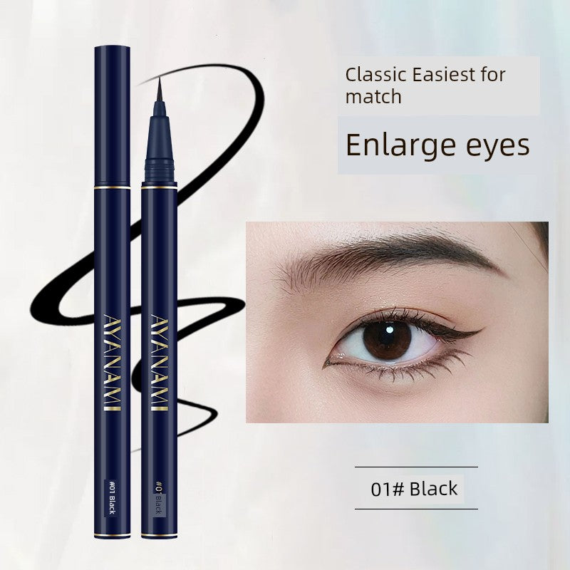 Li Jiaqi Recommend Liquid Eyeliner Novice Not Easy to Smudge Long-Lasting Natural Shadow Eye Shadow Pen Beginner Genuine Goods