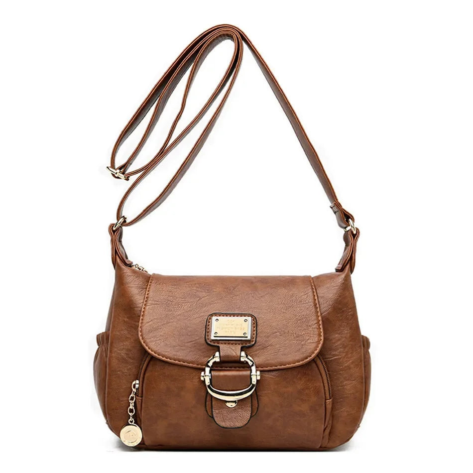 Ladies Luxury Brand Handbags Sac A Main Crossbody Bags for Women 2025 Leather Shoulder Bags Female Messenger Bag Soft Flap Bag
