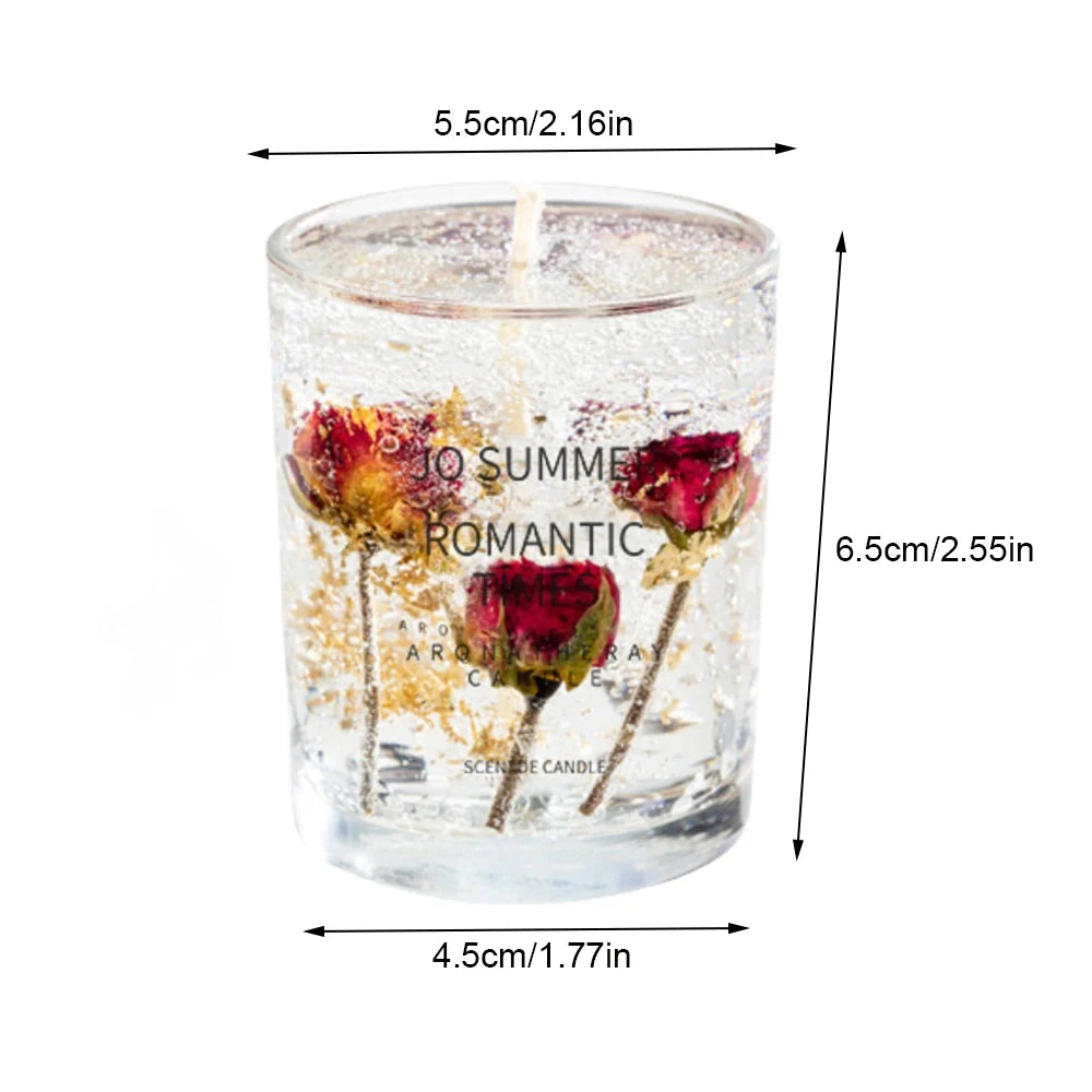 Scented Wax Candle Smokeless Aromatic Soybean Candles Aromatherapy Wedding Birthday Party Gift 2025 Christmas Home Decoration