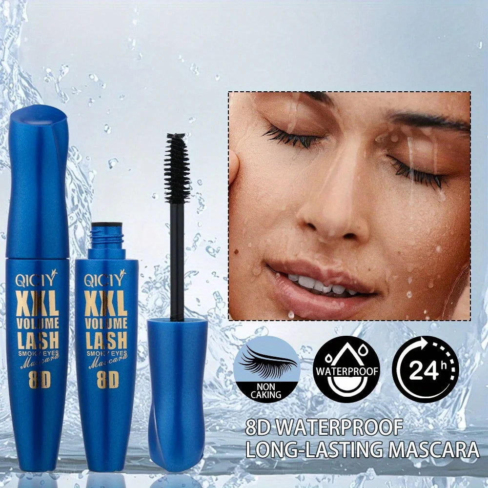Waterproof, sweat-proof, slender and non-dizzy makeup, long-lasting, dense and quick-drying mascara