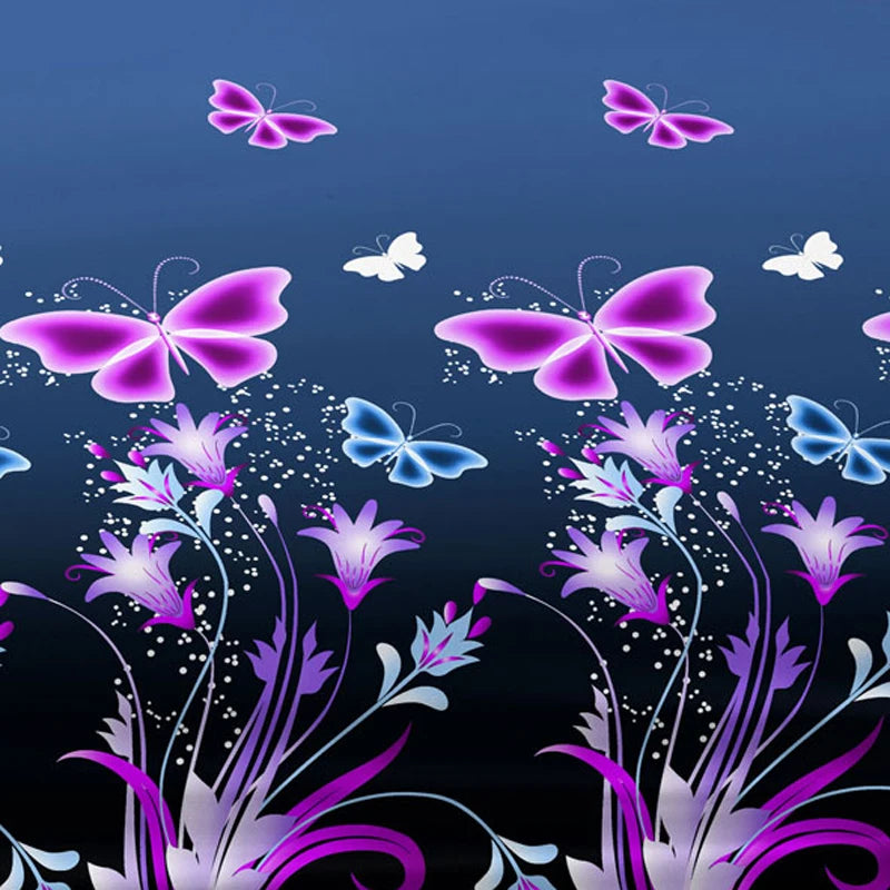 1 Piece of Enchanting Dreams Pattern Frosted Bedsheet, Bedroom Printed Bedspread, Bedding (Excluding Pillowcases)