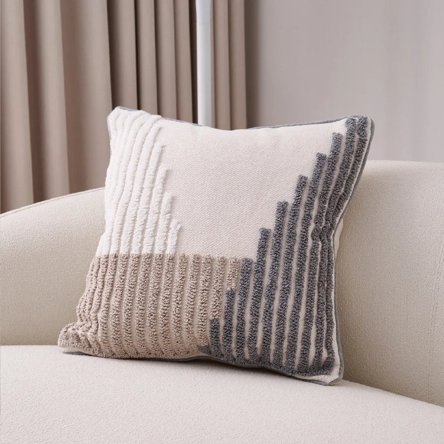Cotton Linen Bohemian Pillowcases Sofa Living Room Home And Decoration Pillow Cover Bedside Backrest Tassel Cushion Cover