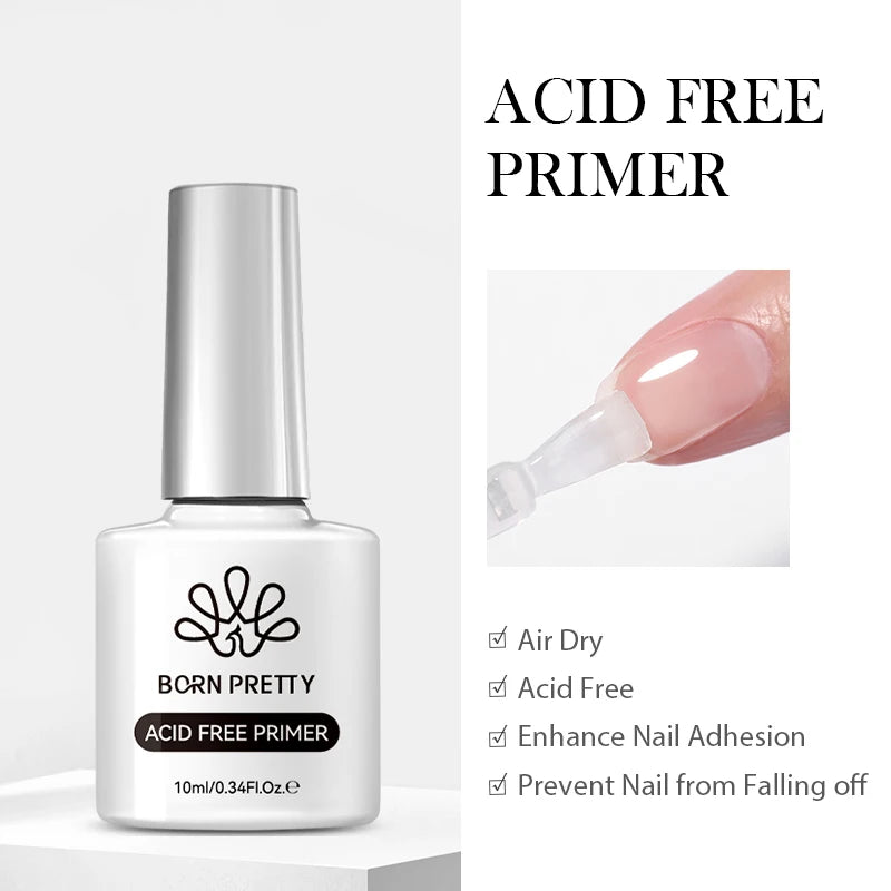 BORN PRETTY Sparkling Glass Bead Cat Magnetic Gel Nail Polish Flash White Spar Red Color Semi Permanent Soak Off UV Gel Varnish