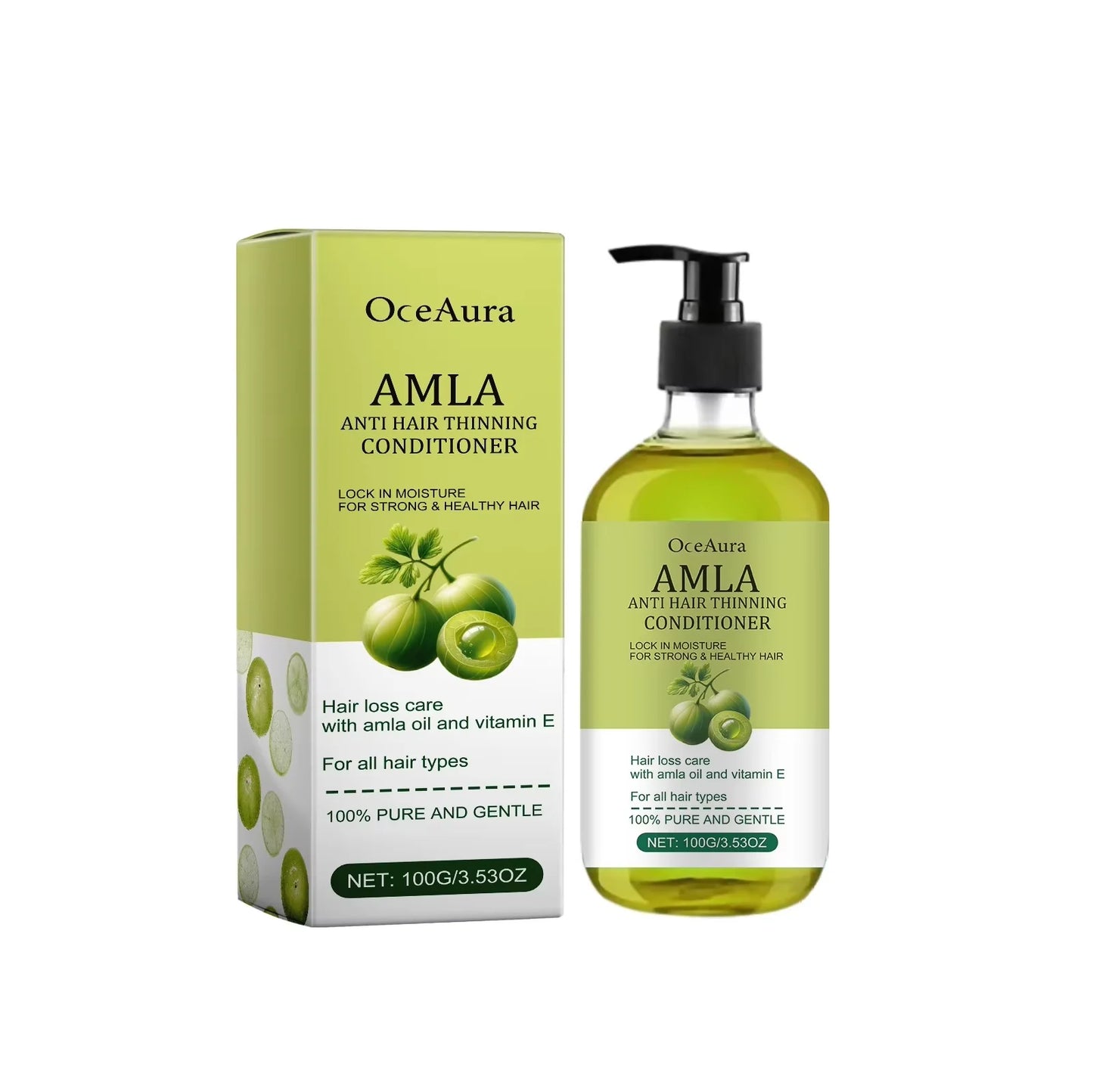 Original Amla Oil Hair Growth Moisturizing Smoothing Repair Damaged Dry Frizzy Ends Split Scalp Treatment Hair Mask Conditioner