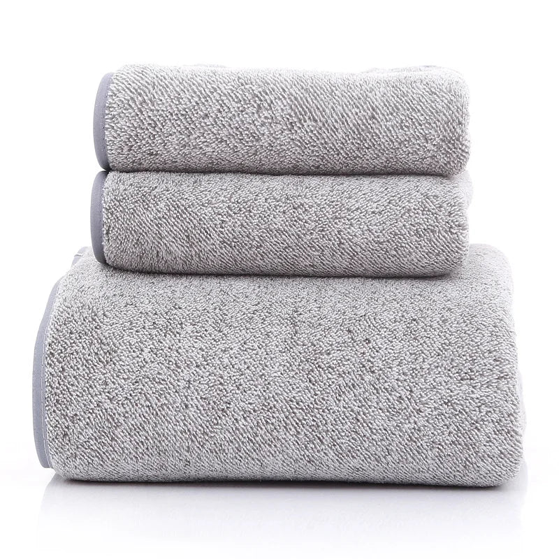 Towel, bamboo charcoal fiber, coral velvet towel, bath towel set, thickened face wash towel, sports towel