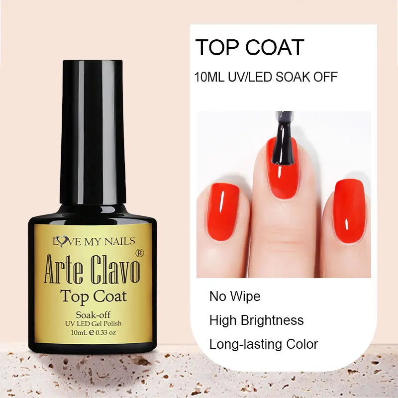 10ML Matte Top Coat Gel Polish Matte Function Gel Semi-Permanent Sealer Varnish Soak Off UV LED Nail Art Functional Gel