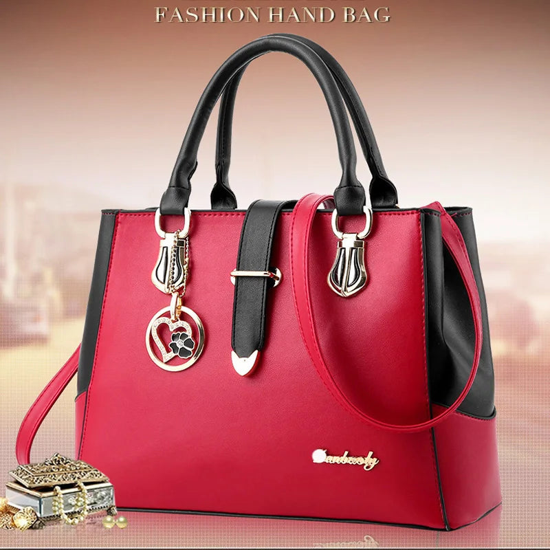 Sweet Handbags for Women New Fashion Designer Shoulder Bags Female Top-Handle Tote Cro purse brown crossbody bucket bags wallet
