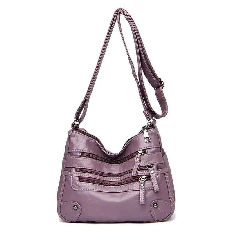 Bags For Women 2025 New Luxury Handbags Many Pocket Big Crossbody Bags Pu Leather High-Capacity Women Bags Designer Handbags