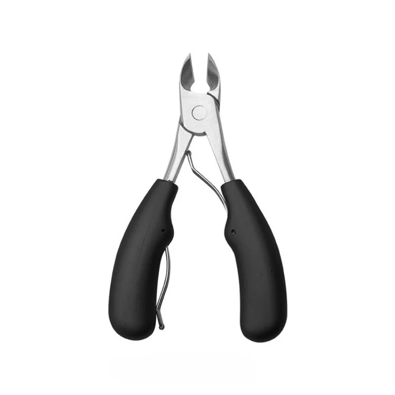 Profissional Toe Nail Clippers, cortador, ferramenta unha encravada, unhas grossas, pele morta,super afiada
