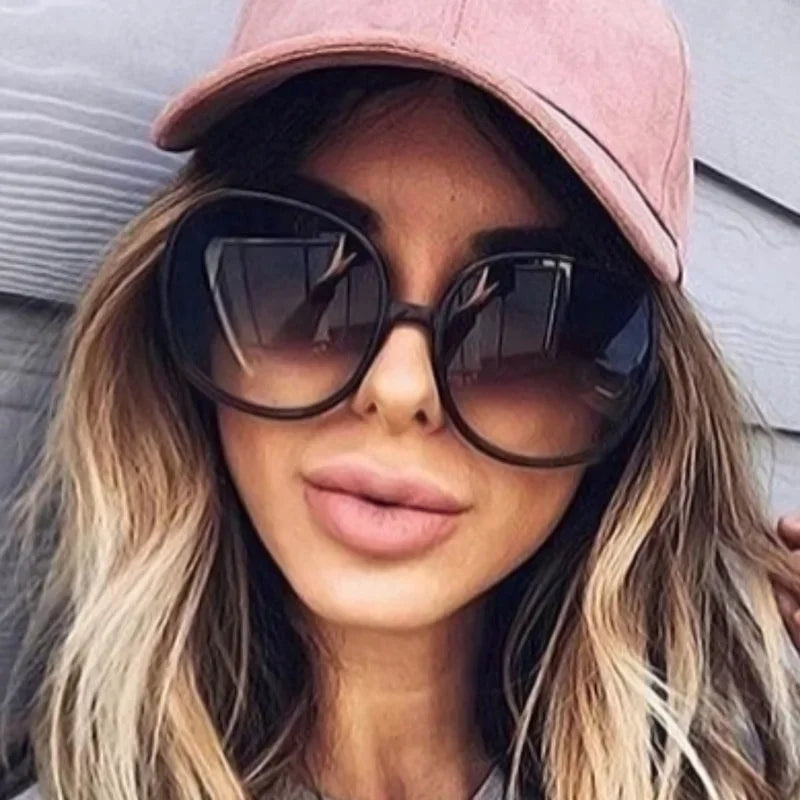 نظارات شمسية دائرية للنساء والرجال نظارات شمسية كلاسيكية للنساء والرجال نظارات شمسية عاكسة عصرية بتصميم عتيق من Oculos De Sol