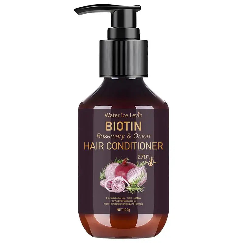 Organic Onion & Rosemary Natural Hair Growth & Volumizing Shampoo