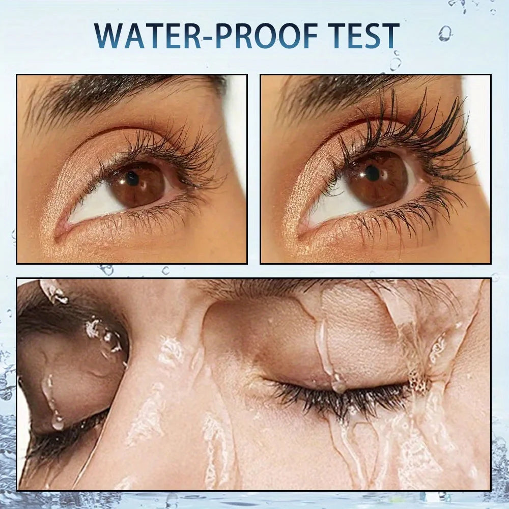 Waterproof, sweat-proof, slender and non-dizzy makeup, long-lasting, dense and quick-drying mascara
