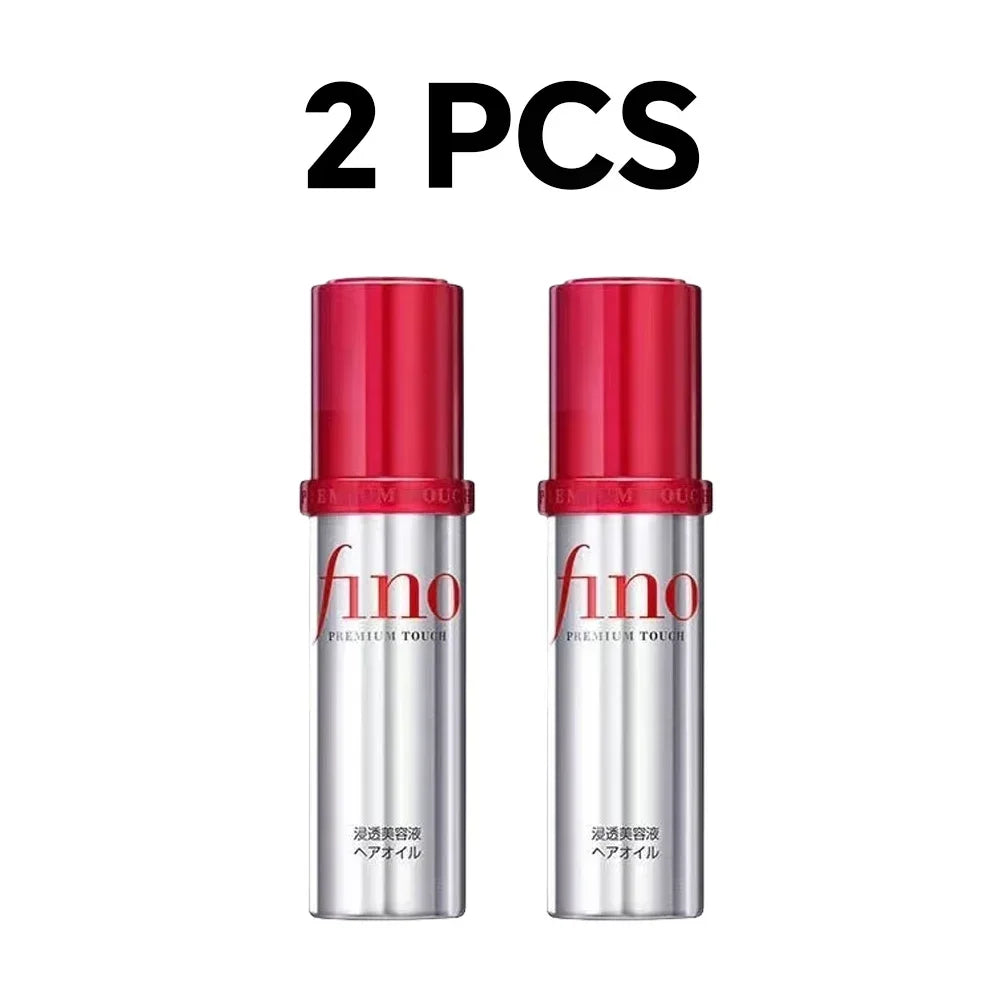 Fino Nourishing Hair Serum 70ml - Lightweight Smoothing Serum for Dry/Frizzy Hair - Instant Shine & Repair Hair Conditioner
