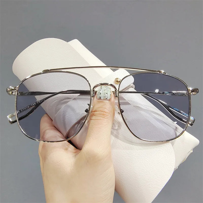 نظارات شمسية نسائية عتيقة للرجال بتصميم فاخر نظارات شمسية خارجية UV400 عالية الجودة نظارات شمسية أنيقة