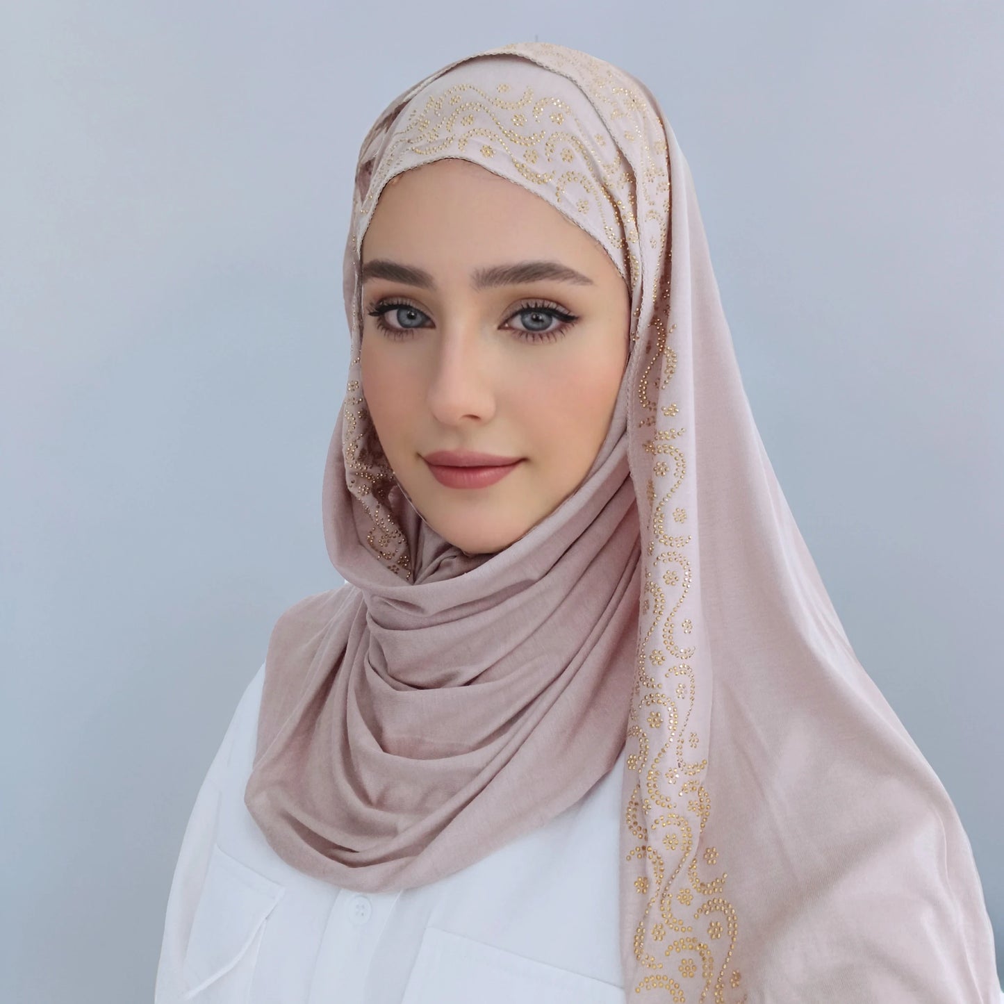 Modal Cotton Jersey Hijab Scarf For Muslim Women Shawl Stretchy Easy Plain Hijabs Scarves Headscarf African Woman Turban Ramadan
