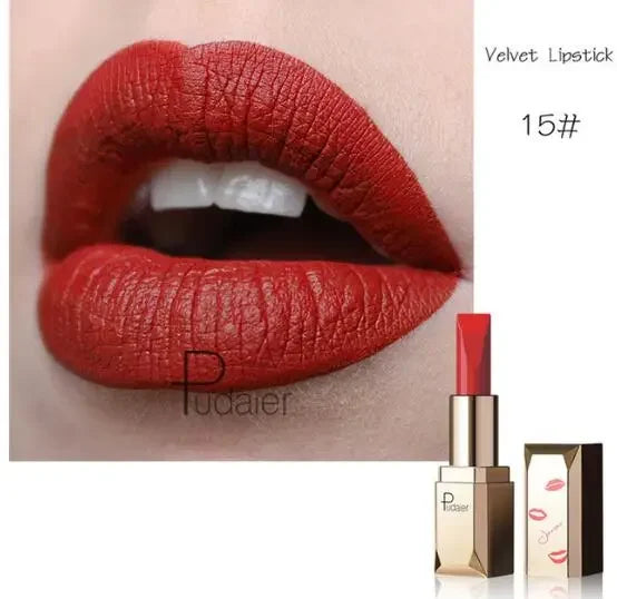 New Sexy Nude 26 Color Cosmetics Lip Stick Moisturizer Long Lasting Lips Batom Makeup Matte Black Lipstick Waterproof maquiagem