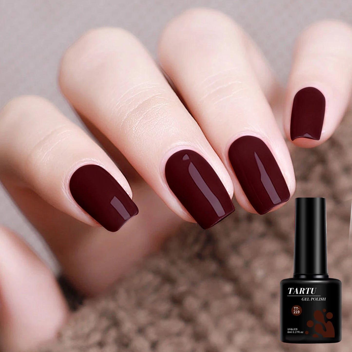 TARTU 8ml Gel Nail Polish 63 Colour Burgundy Red Nude Nails Art Soak Off UV/LED Manicure Beautylux Vernis Semi Permanent Esmalte