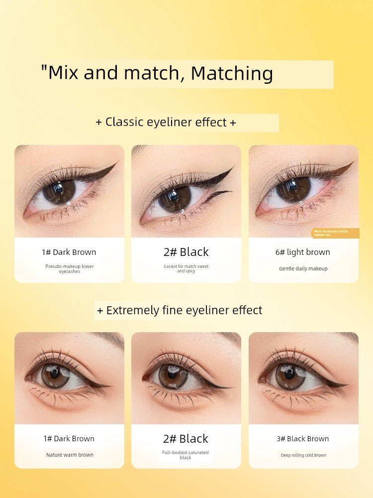 Mano Classic Durable Easy Dizzy Genuine Goods Liquid Eyeliner
