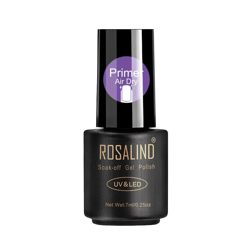 ROSALIND Reinforce Transparent Gel Nail Base Top Coat Lacquer Long Lasting UV Primer Semi Permanent Varnishe Nail Art Matt Coat
