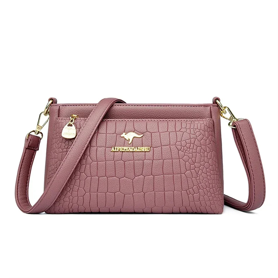 Luxury Designer Ladies Handbags High Quality Leather Shoulder Bags for Women 2025 Female Crossbody Bag Purses and Handbags Sac