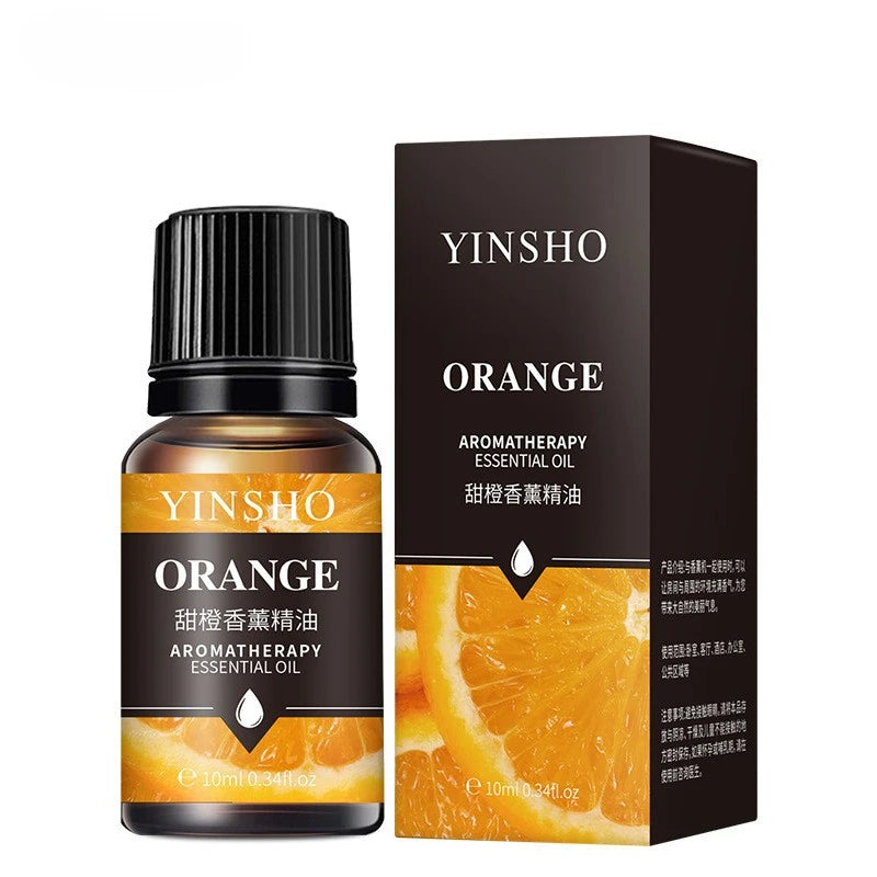 17 Flavors 10ml Essential Oils For Aroma Diffuser AirHumidifier Home Water-soluble Lavender Rose Eucalyptus White Peach Oolong