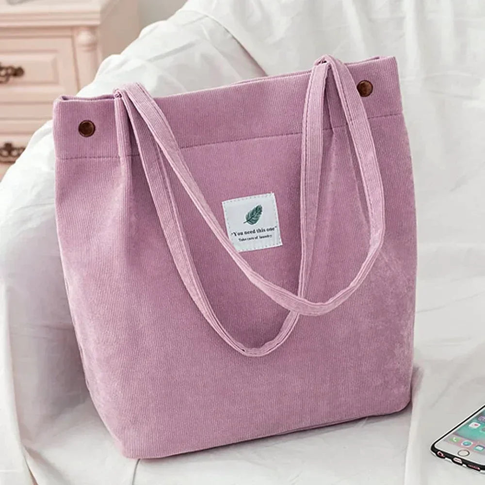 Bags for Women Shoulder Shopping Pack Reusable Casual School Style Handbags Grocery Eco Organizer Shopper Tote Bag 2025