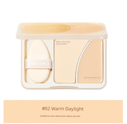 Juduo JudydoLL Repair Highlight Comprehensive Makeup Palette Two-Color Matte Brightening Three-Dimensional Shadow Nose Shadow Blush Powder